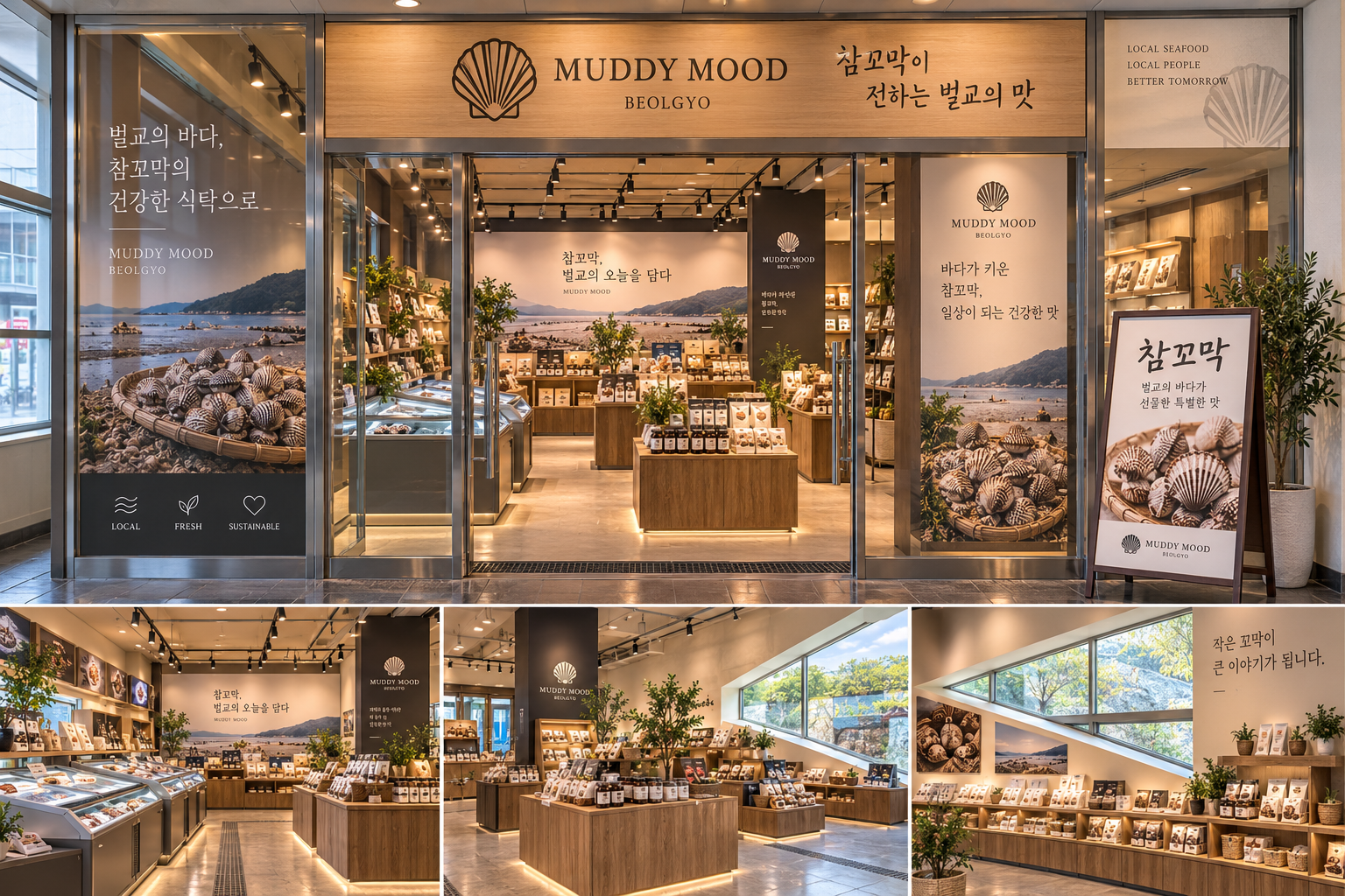 MUDDY MOOD 1층 로컬마켓 공간